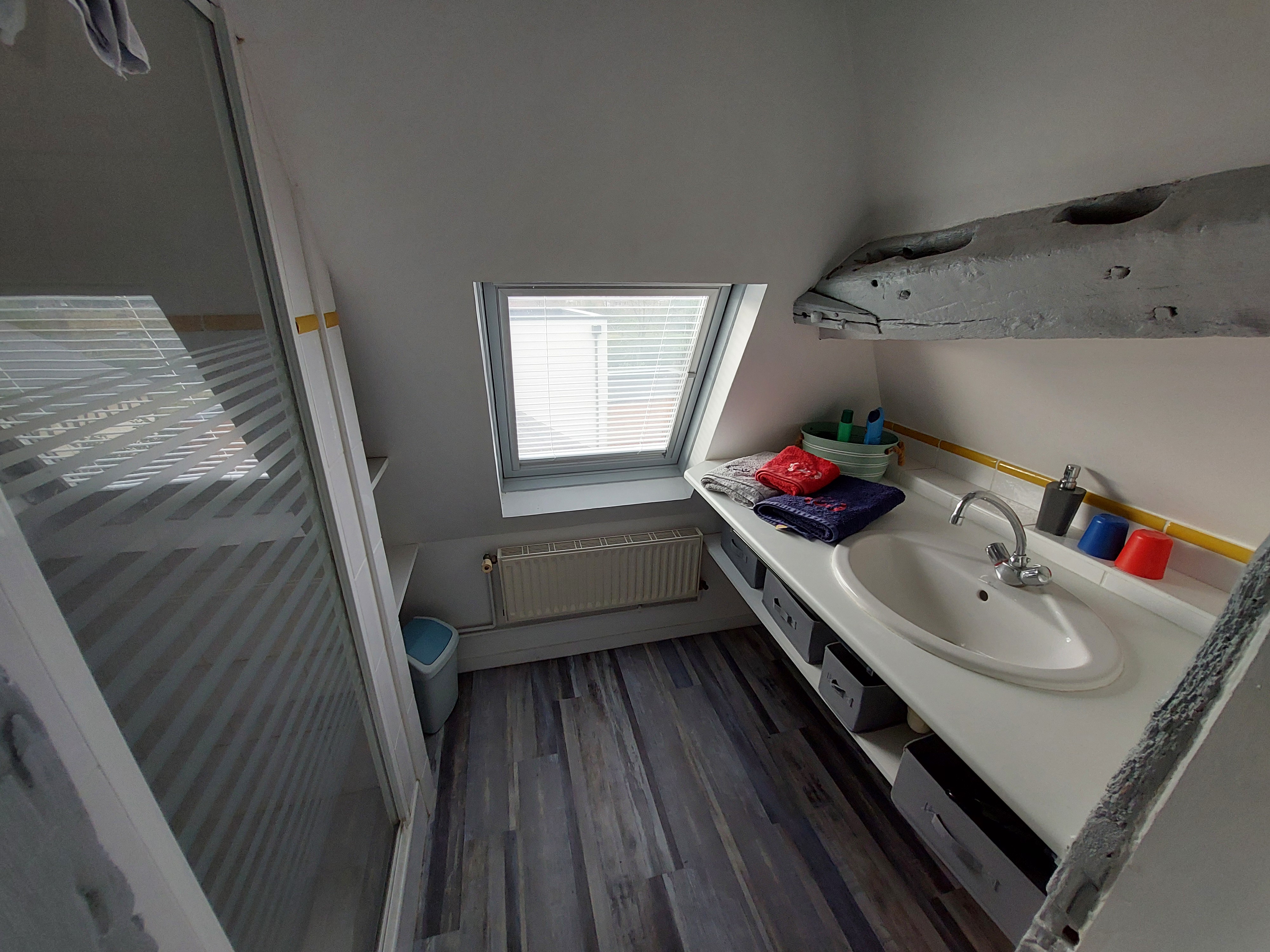 Half-timbered room