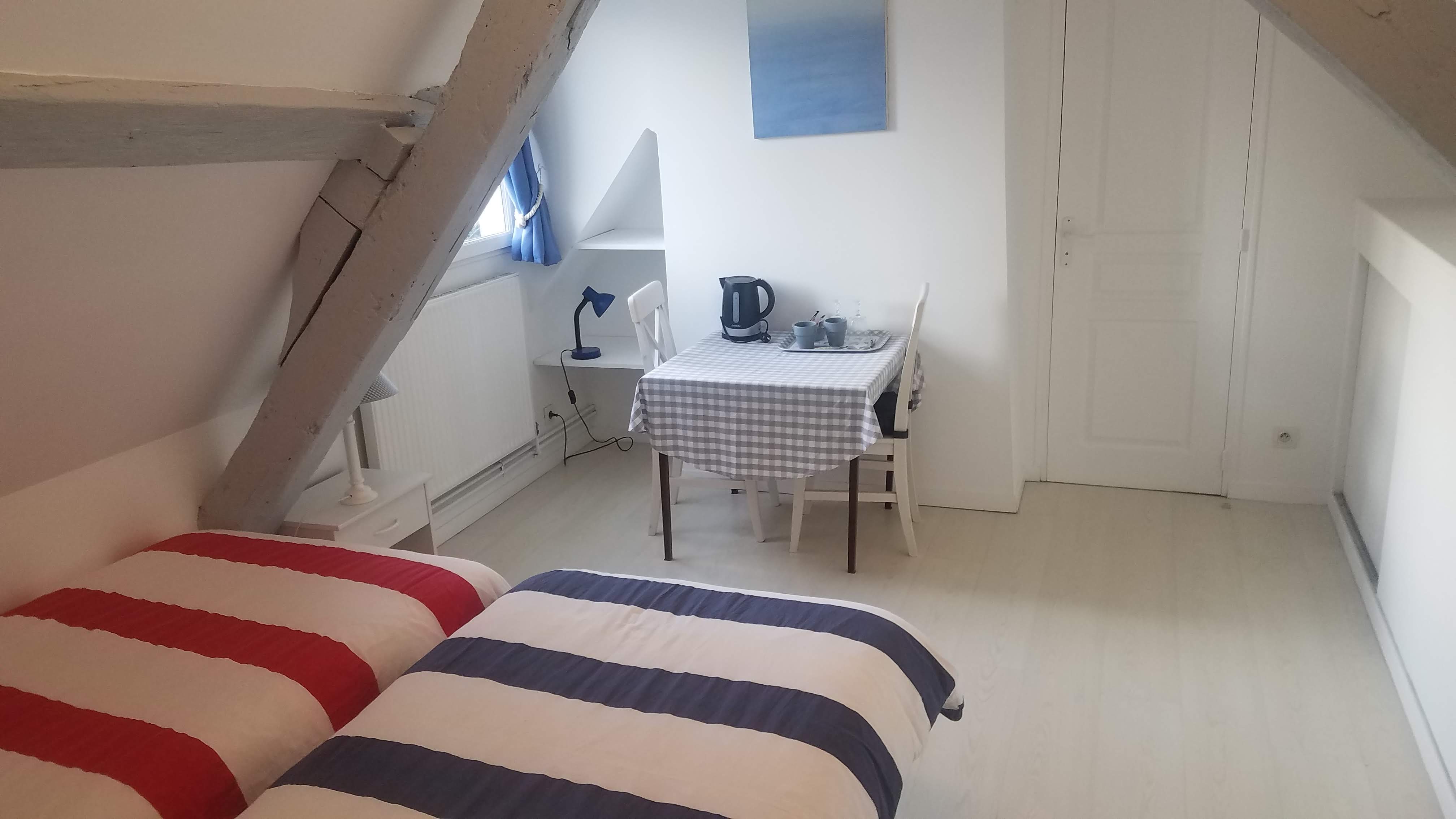 Half-timbered room