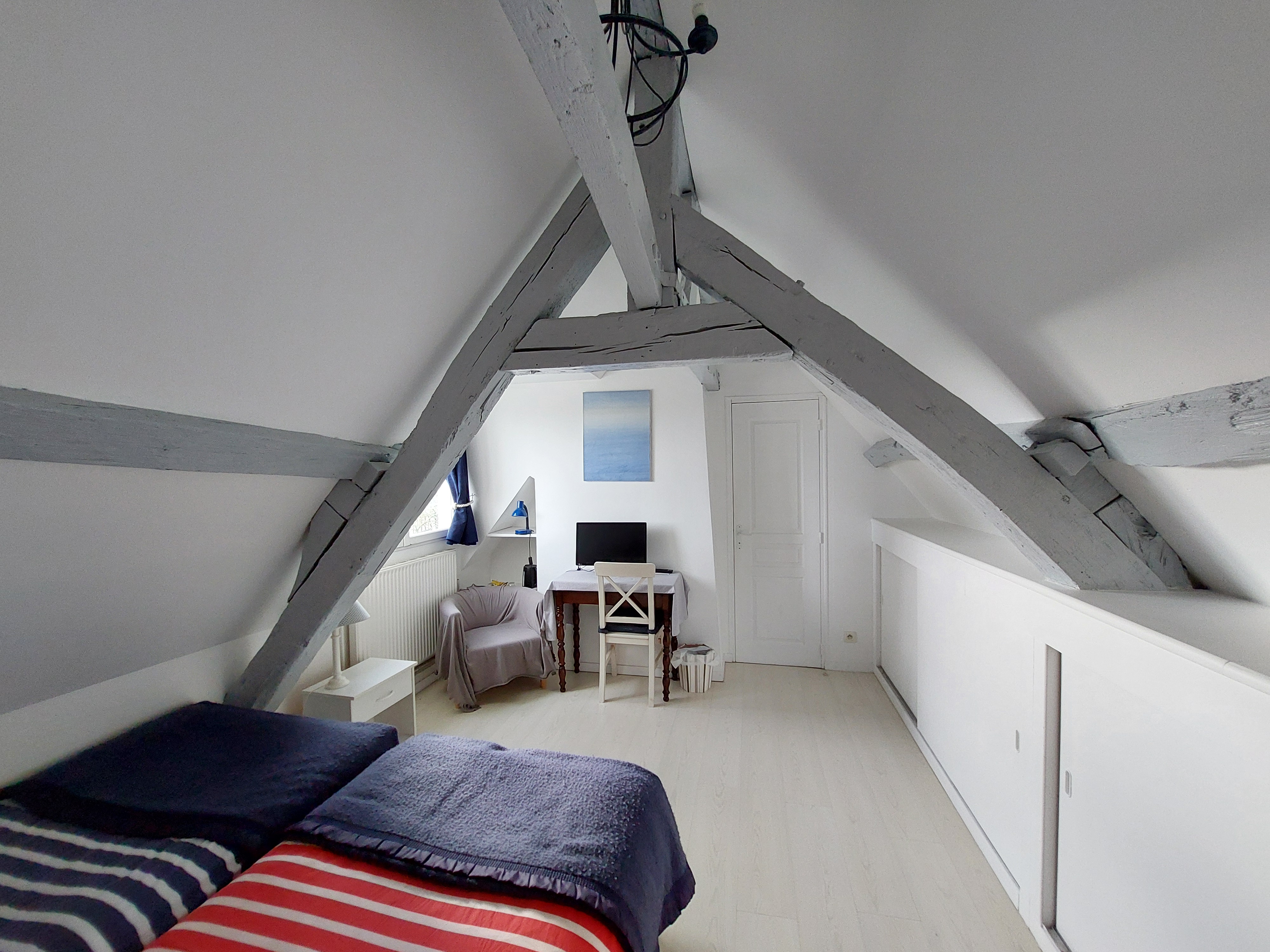 Half-timbered room